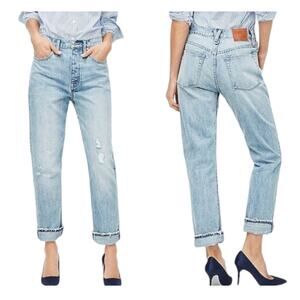 J. Crew Point Sur Slouchy Boyfriend Jeans 26 Blue